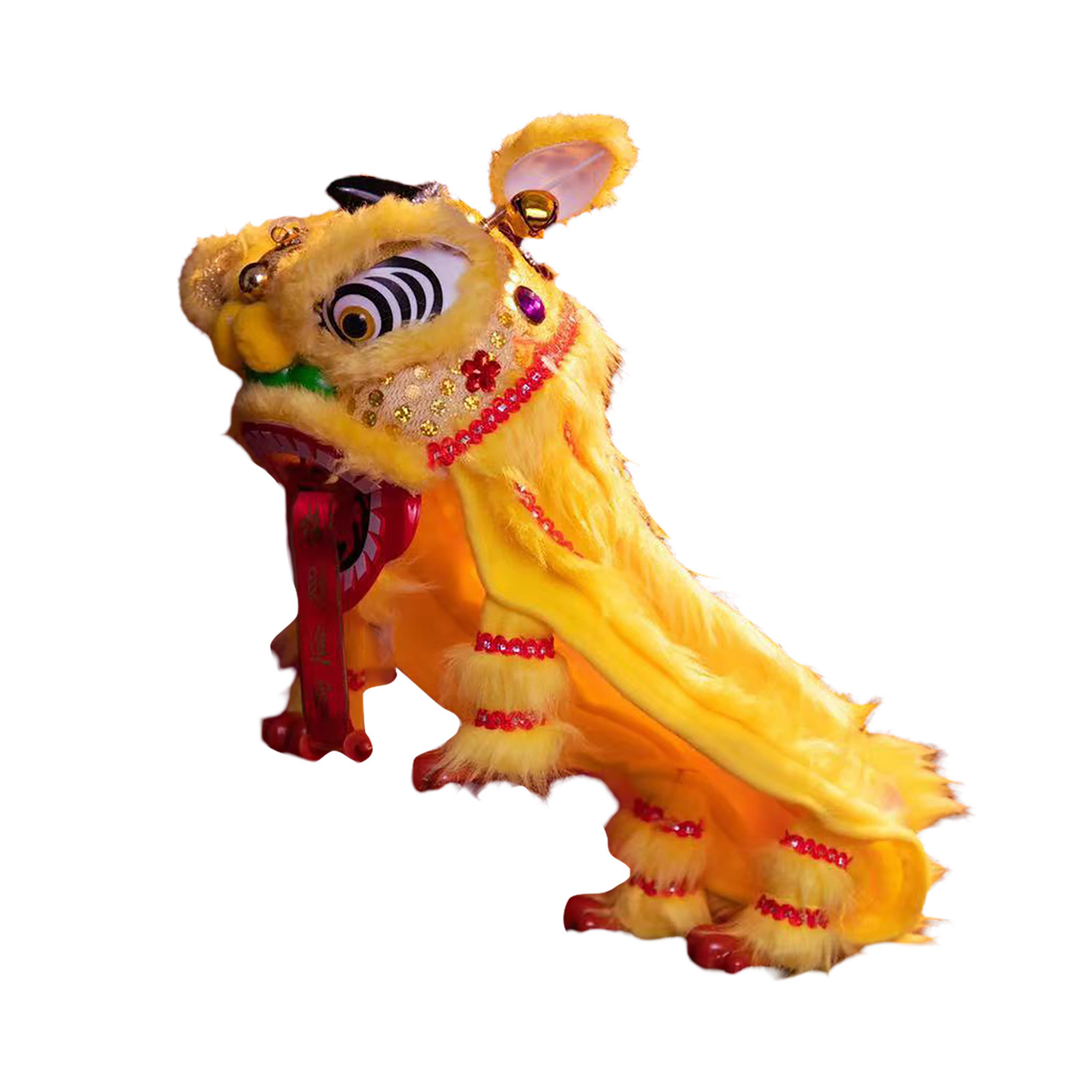 thumbnail image 2 of Año Nuevo Chino Juguete Marioneta de Mano Juguete Retro con Hilo y Varilla Decoración de Año Nuevo Chino para Fiesta de Primavera Infantil, 2 of 2